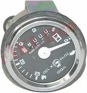 AEspares Black Massey Ferguson Tractor Meter Tachometer 265 275 290 565 575 590