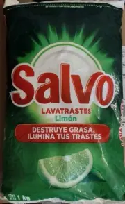 2X SALVO DETERGENTE LIMON PARA TRASTES - 2 de 1 KILO c/u - ENVIO GRATIS