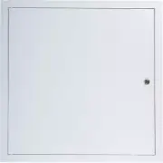 20" X 20" Lockable White Metal Access Panel. Service Shaft Door Panel with Key.