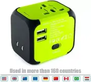 NEW International Travel Adapter Universal Power Adaptor European Plug Converter