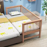在飛比找蝦皮商城精選優惠-實木床 兒童床 帶護欄小床 拼接床 寶寶床邊床 嬰兒小床 加