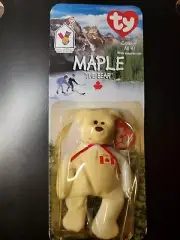 McDonald’s TY Maple The Bear Beanie Baby With Errors!