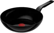 Tefal, Renew Black Induction Ceramic Wok, 28Cm, C4321923, Fixed Handle Alumin...