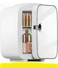 Small Refrigerator, Portable Mini Fridge 4L Can Cooler & Warmer