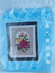 Multiple Choices Crewel Stitchery Kit #01-331 Roses Roses Roses Adele Veres