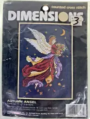 Dimensions Autumn Angel Stitch Kit