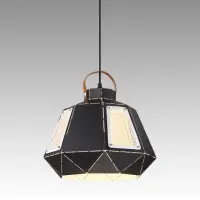 在飛比找momo購物網優惠-【Honey Comb】復古工業風金屬單吊燈(EL-1484