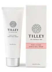 Tilley Hand & Nail Cream Pink Lychee Deluxe 125ml