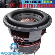 DD AUDIO 712F-D4 12" SUB WOOFER 4500W DUAL 4-OHM CAR SUBWOOFER BASS SPEAKER NEW