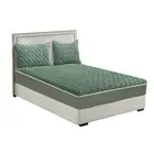 Green 153cm Mattress Protector Stretchable Bed Sheet Cover w/ Pillowcases