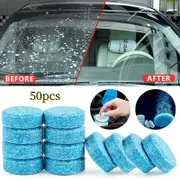 30/50/100pcs Windshield Washer Fluid Windshield Wiper Fluid Tablets Concentrated Wiper Fluid 50pcs