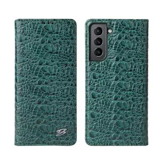 適用Samsung三星galaxy S21/plus/Ultra Leather case flip cover