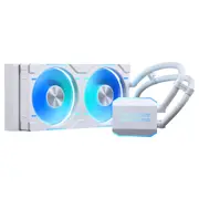 Phanteks Glacier One 240D30 D-RGB AIO Liquid CPU Cooler White