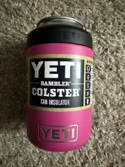 Yeti Prickly Pear Pink 12 oz Colster 2.0 Rambler Can Insulator Retired color