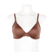 SPANX Cocoa Undie-tectable Lightly Lined Demi Bra Women's Size 32C L73118