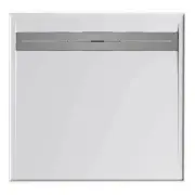 Bathroom Shower Base Square Solid Cast Stonelite Urban MKII 1000mm 2UR1000R