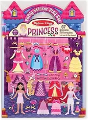 Melissa & Doug - Reusable Puffy Sticker Play Set - Princess