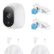 ALERTCAM 2Pack Power Adapter Compatible with Arlo (Replace CR123A), with 25Feet/