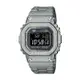 【CASIO G-SHOCK】40周年RECRYSTALLIZED系列全金屬方形電子腕錶-磨砂銀/GMW-B5000PS-1