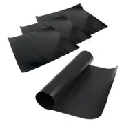 3X BBQ Grill Reusable Bake Sheet Resistant Party Meat Barbecue Non-Stick 33x40cm