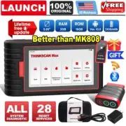 2025Thinkscan Max Car Diagnostic Tool Code Reader TPMS IMMO ALL SYS OBD2 Scanner