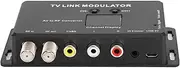 Gugxiom RF HDMI Modulator, to HDMI Adapter UHF Modulator TV Link Modulator, UHF Modulator Modulator AV to RF Converter IR Extender RF Modulator for TV, TM70 UHF TV Link