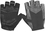 Motorcycle Riding Gloves Men,Non-Slip Half Finger Motorcycle Gloves - Shockproof Reflective Hiking Gloves for Sports, Camping, Gym, Fitness
