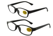 Cheap Mens Ladies Reading Glasses Black and Patterned +1.00 to +3.50 Ladies