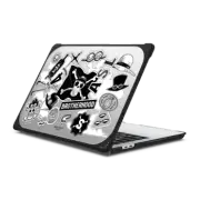 MacBook Pro 13-inch (M1 / M2 / Intel) Bounce Case Brotherhood Monotone Sticker MacBook Case