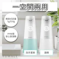 在飛比找momo購物網優惠-【FUWALY】微笑泡泡給皂機/洗手機-2入組 3色可選(禮