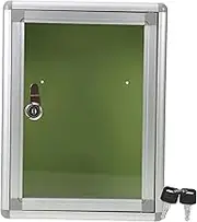FIXOSHEE Wall Mount Locking Mailbox Secure Letter Storage Box for Suggestions and Donations Durable Design for Home and Business Use with Convenient Wall Mounting Features