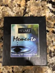 Stuart Crystal Memento "The World is Your Oyster" New