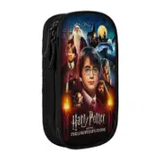 a634 Harry Potter Pencil Case Large Capacity Pen Case Double Zippers Pen Bag Pencil case kqQ4632