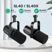 Dynamic Microphone Metal Built-in Headset Output Sound Insulation For Podcasts
