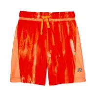 Russell Dri Power 360 Boys Core Printed Shorts XL (14-16) Orange BRAND NEW
