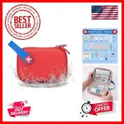 Mini First Aid Kit, 113 Pc. Water-Resistant Hard Toddler Kids Small Cute Case...