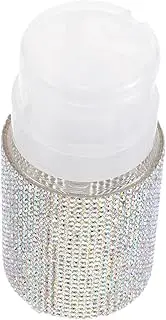 Baluue Empty Pump Dispenser Bottle: Refillable Push Down Makeup Remover Container for Nail Polish Remover Cosmetic Liquids - for Travel and Daily Use