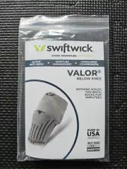 SWIFTWICK Valor Platinum Active Compression Prosthetic Sock 7-8" Below Knee Bk07