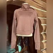 Prana Stretchy Zawn Top Rist color Unique Stuke sz XS Athletic Fit