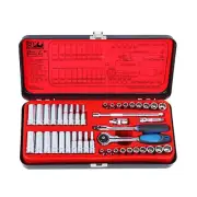 SP TOOLS SOCKET SET - 43PC 1/4"DR 12PT & 6PT - METRIC/SAE - SP20101