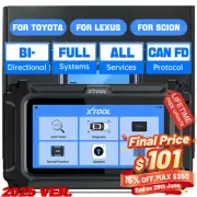 XTOOL For Toyota Lexus OBD2 Scanner Code Reader Bidirectional Full Diagnostic