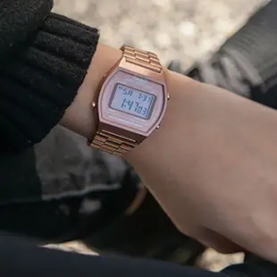 【WANgT】CASIO 卡西歐 復古中性 大數字 計時 鬧鐘 不銹鋼 電子錶 41mm