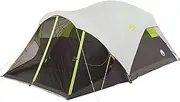 Coleman Steel Creek 6-Person Tent with Screened Porch, Weatherproof Tent with Screen Room Sets Up in Minutes, Fits Queen-Size Airbed, Contains PFAS Materials
