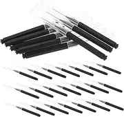 LIFKOME 100Pcs Micro Eyebrow Brushes Eyelash Tools Portable Lamination Brush for Precise Eyebrow Grooming Versatile Beauty Tool for Eyelash Brow Applications for Home