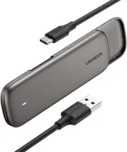 UGREEN M.2 SATA SSD Enclosure, M2 NGFF (Not Nvme) to USB C Adapter Aluminum, ...