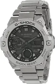 [Casio] G-SHOCK GSTB400D-1A Mens black Analog/Digital Watch with stainless steel Band