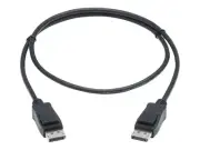 Tripp Lite DisplayPort 1.4 Cable w Latching Connectors 8K HDR M/M Black 3ft