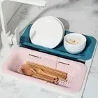 Multi-functional Washing Basket Plastic Freestanding Sink Colander Kitchen