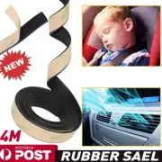 Car Door Window Protector Guard Plate 4M Strip Weather Seal Molding Edge Trim (for: Fiat)