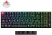 Keychron K4 V3 QMK RGB Wireless Aluminum Mechanical Keyboard - Super Red Switch [KBKCK4XJ1]